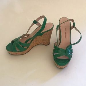 Marc Jacobs wedge sandals 38.5 (8.5)